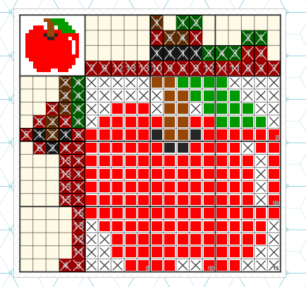 「ロジックde懸賞」脳トレになるイラストロジック